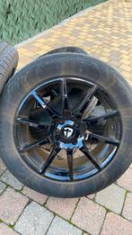 Zwarte aluminium velgen, Auto-onderdelen, Banden en Velgen, Ophalen, Band(en)