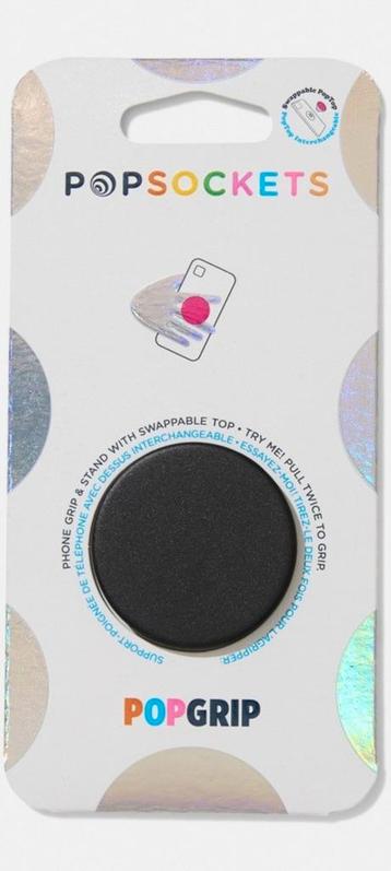 PopGrip popsockets noir nouveau à saisir ↙️ beschikbaar voor biedingen
