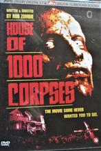 DVD HORROR- HOUSE OF 1000 CORPSES, CD & DVD, DVD | Horreur, Comme neuf, Autres genres, Tous les âges, Enlèvement ou Envoi