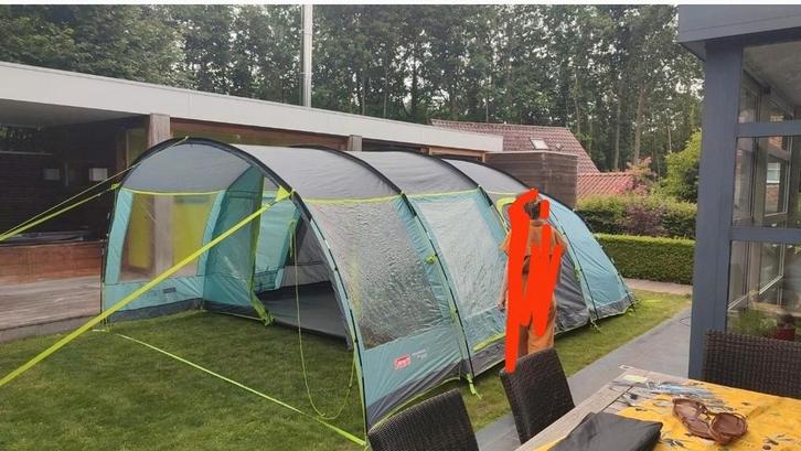 Coleman Meadowood 6L tent, Caravans en Kamperen, Tenten, tot en met 5, Zo goed als nieuw, Ophalen