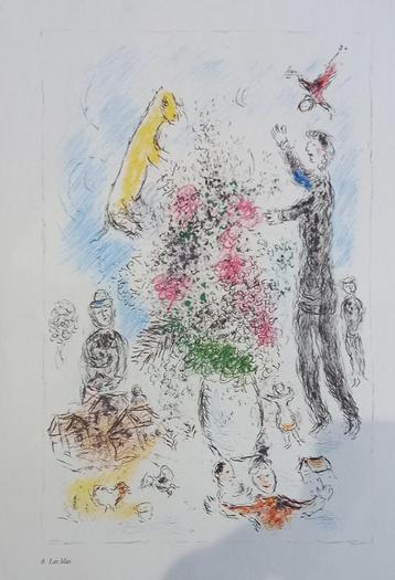 Lithographie de Marc Chagall disponible aux enchères