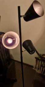 Lampe sur pied design avec 3 spots orientables – Noir, Ophalen, Gebruikt, Metaal