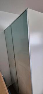 Boekenkast billy met deuren van ikea, Huis en Inrichting, Ophalen, Glas, Met deur(en)