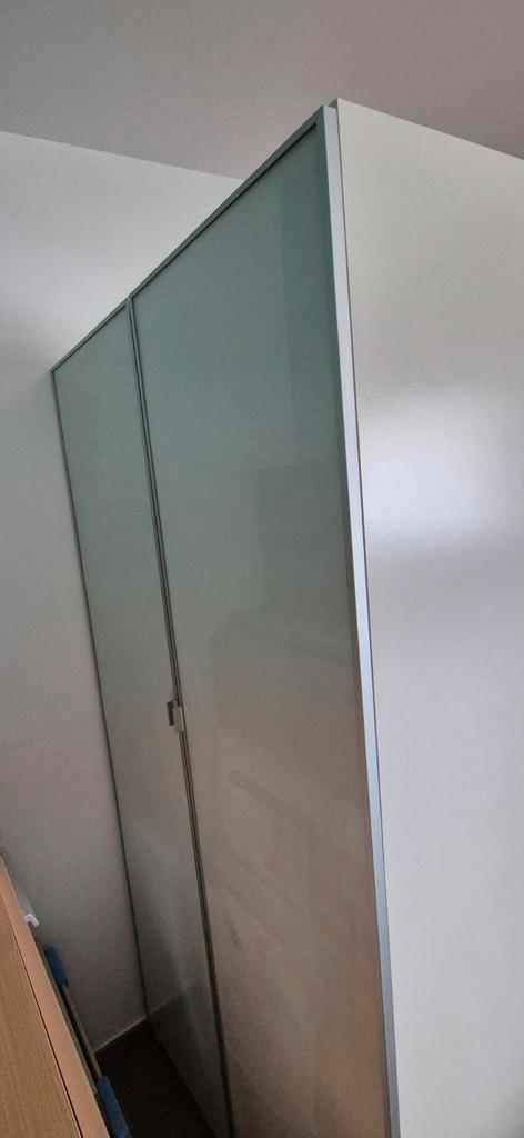 Boekenkast billy met deuren van ikea, Huis en Inrichting, Kasten | Boekenkasten, Met deur(en), Glas, Ophalen