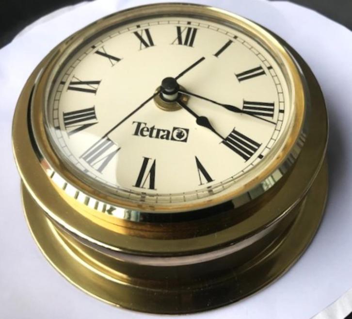 Scheepsklok wandklok messing vintage✨🕐😎🤗🎁👌, Antiek en Kunst, Antiek | Klokken, Ophalen of Verzenden