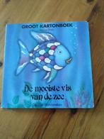 kartonnen boek "de mooiste vis van de zee", Ophalen of Verzenden, Gelezen, Marcus Pfister, 2 tot 3 jaar