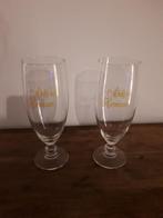 2 verres à bière de l'abbaye de Heymissen, Enlèvement ou Envoi, Comme neuf, Verre ou Verres, Autres marques