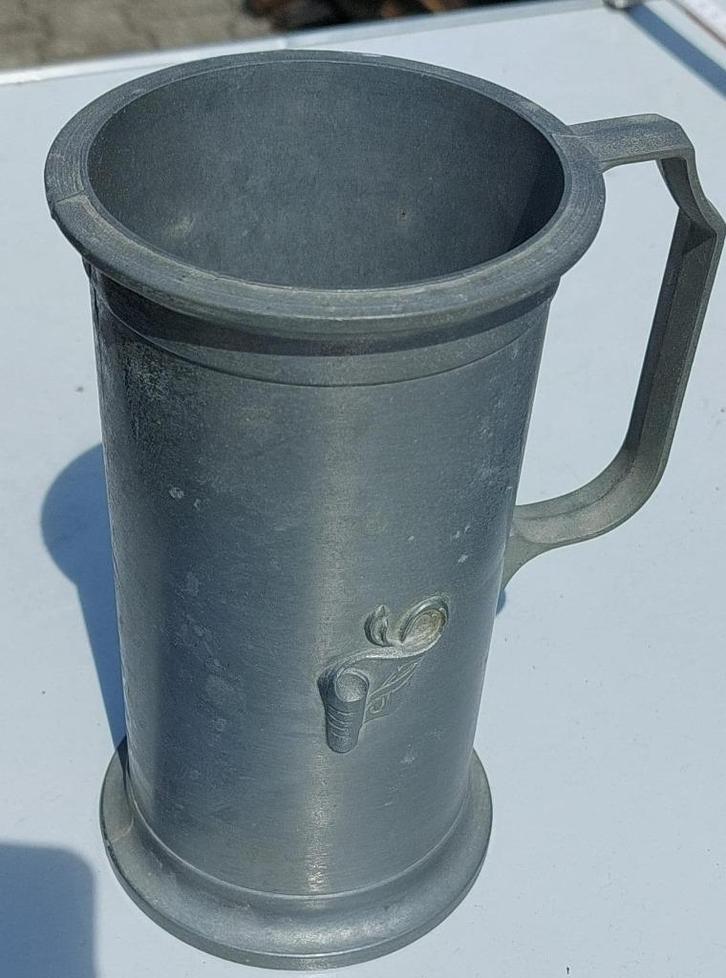 Tinnengieter beker Peltrato 95% vintage, Antiek en Kunst, Antiek | Tin, Ophalen