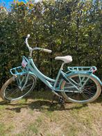 Retro damesfiets pastelblauw – 26 inch, Gebruikt, Versnellingen, Batavus, Ophalen