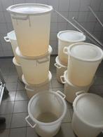 Kunststof kuip / emmer / ton met deksel 40-45 liter, Ophalen, Kunststof, Met deksel