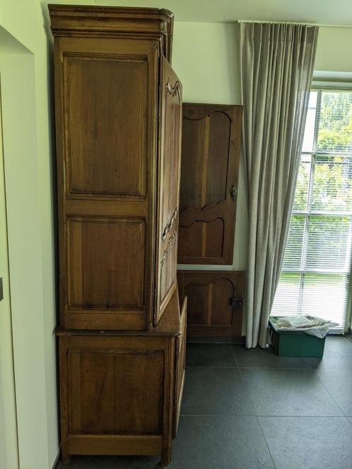 Bibliotheek, Huis en Inrichting, Kasten | Boekenkasten, Zo goed als nieuw, 150 tot 200 cm, 200 cm of meer, 25 tot 50 cm, Met deur(en)