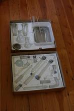 Complete laboratorium:2 sets glaswerk Quickfit: nieuw!!, Hobby en Vrije tijd, Overige Hobby en Vrije tijd, Nieuw, Ophalen of Verzenden