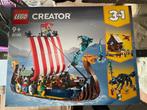 Lego 31132 creator 3in1 Viking schip, Kinderen en Baby's, Speelgoed | Duplo en Lego, Nieuw, Complete set, Ophalen of Verzenden