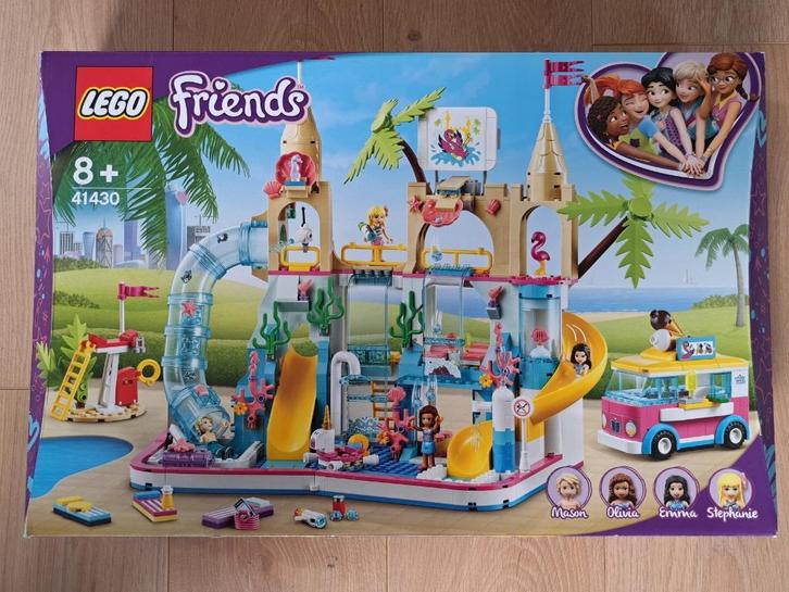 Lego Friends 41430 Zomer Waterpretpark, Kinderen en Baby's, Speelgoed | Duplo en Lego, Zo goed als nieuw, Lego, Complete set, Ophalen
