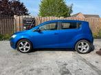 Chevrolet aveo 1.6 benzine, Auto's, Chevrolet, Voorwielaandrijving, Euro 5, Stof, Blauw