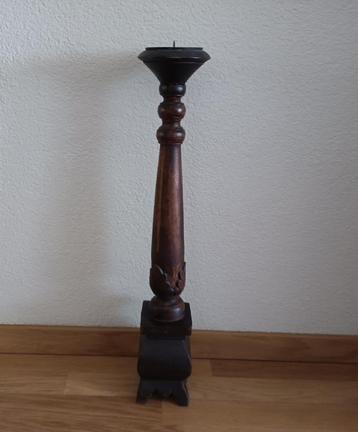 Houten Kaarsen Kandelaar Hoogte 61 cm beschikbaar voor biedingen