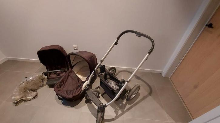 Kinderwagen, Enfants & Bébés, Poussettes & Combinaisons, Utilisé, Poussette, Mutsy, Avec nacelle, Tige de poussée réglable, Enlèvement