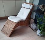 Rotan relaxzetel, Ophalen, Gebruikt, Minder dan 75 cm, Riet of Rotan
