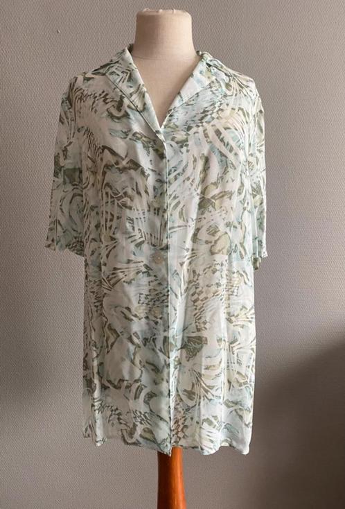 Transparante vintage blouse maat 42, Kleding | Dames, Blouses en Tunieken, Zo goed als nieuw, Maat 42/44 (L), Verzenden