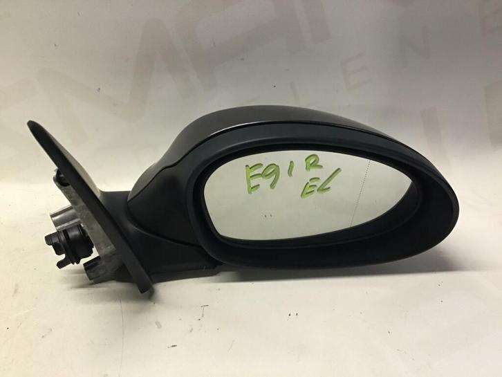 Buitenspiegel rechts sparkling graphite m/schwarz BMW E91, Auto-onderdelen, Spiegels, BMW, Gebruikt, Ophalen of Verzenden