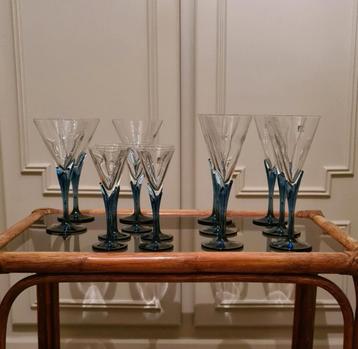 Set van 14 glazen Bormioli