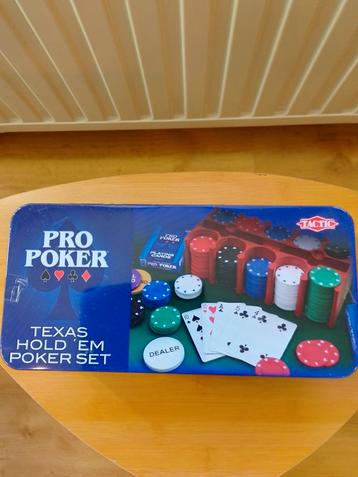 Pro poker, Texas hold'em poker set beschikbaar voor biedingen