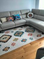 Elektrisch Echt Lederen sofa in uitstekende staat, Ophalen, Zo goed als nieuw, Leer