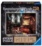 Ravensburger escape puzzle Draken Laboratorium 759 stuks, Ophalen of Verzenden, Zo goed als nieuw