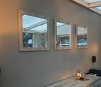 Triple spiegels, Huis en Inrichting, Ophalen, Vierkant, Zo goed als nieuw, Minder dan 100 cm