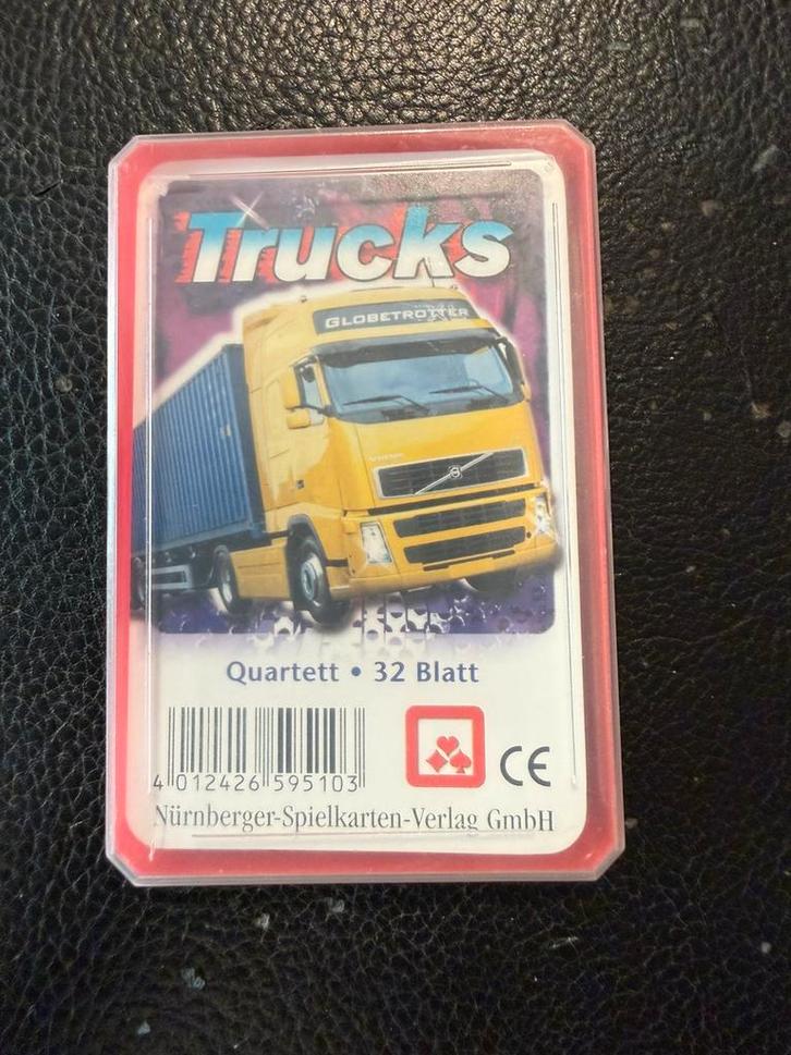 Kwartet “Trucks”, Auto diversen, Auto-accessoires, Zo goed als nieuw, Ophalen of Verzenden
