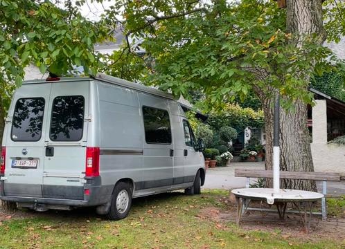 Mobilhome fiat Ducato 2 personen, Caravans en Kamperen, Mobilhomes, Particulier, Fiat, LPG, Ophalen