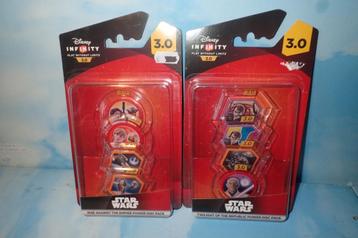 Infinity Star Wars lot 8 Power Discs neufs sous blisters 