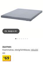 Ikea matras 140  x 200 cm, Huis en Inrichting, Slaapkamer | Matrassen en Bedbodems, Verzenden, 140 cm, Zo goed als nieuw, Matras