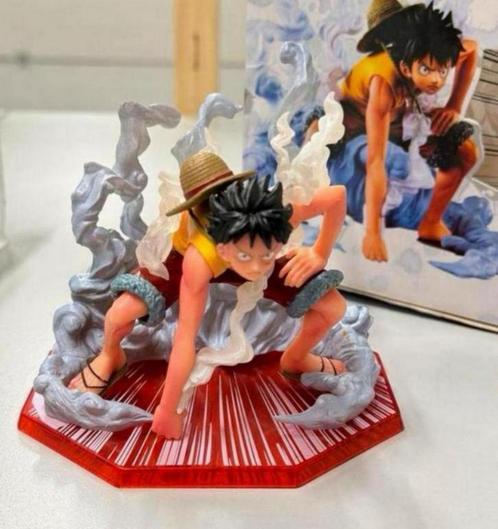 Anime One Piece Monkey D Luffy Gear 2nd Jet Squat Steam, Verzamelen, Poppetjes en Figuurtjes, Nieuw, Ophalen of Verzenden