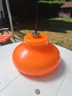 Lamp in Orange 1970 vintage mooie staat , als nieuw., Ophalen, Zo goed als nieuw