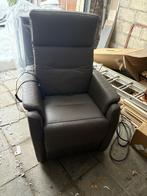 Relax fauteuil helios brun, Enlèvement, Utilisé, Cuir