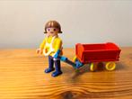 Playmobil boerderij meisje met wagentje, Kinderen en Baby's, Speelgoed | Playmobil, Gebruikt, Ophalen of Verzenden