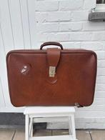 Vintage Reiskoffer, Handtassen en Accessoires, Koffers, Gebruikt, Slot, Zacht kunststof, 35 tot 45 cm