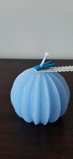 Kaars handgemaakt, Overige materialen, Blauw, Nieuw, Ophalen of Verzenden