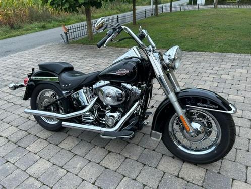 harley haritage softail classic flstc, Motoren, Motoren | Harley-Davidson, Particulier, meer dan 35 kW, 2 cilinders, Ophalen