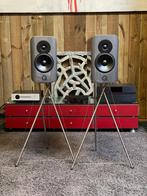 Q Acoustics Concept 300 + Tensegrity stands, Audio, Tv en Foto, Ophalen of Verzenden, Gebruikt, Front, Rear of Stereo speakers