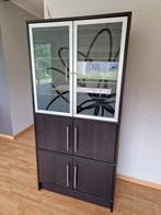 Vitrinekast met 6 deuren - 84x175cm, Huis en Inrichting, Kasten | Vitrinekasten, Ophalen, Gebruikt, Glas