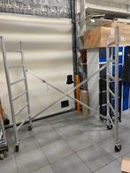 Vouwbare stelling op wieltjes, Doe-het-zelf en Bouw, Ophalen, Gebruikt