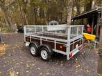 Aanhangwagen/remork dubbelas, Ophalen, Zo goed als nieuw