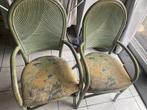 2 chaises en rotin, Ophalen, Rotan