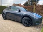 Tesla Y Long Range(78kWh), AWD/4x4, midnight silver, trekh., Auto's, Tesla, Automaat, Parkeersensor, 2100 kg, Elektrisch
