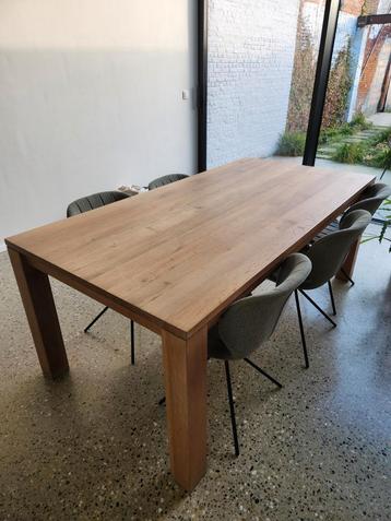 Ethnicraft eettafel 200 x 100, Maison & Meubles, Tables | Tables à manger, Enlèvement, Comme neuf