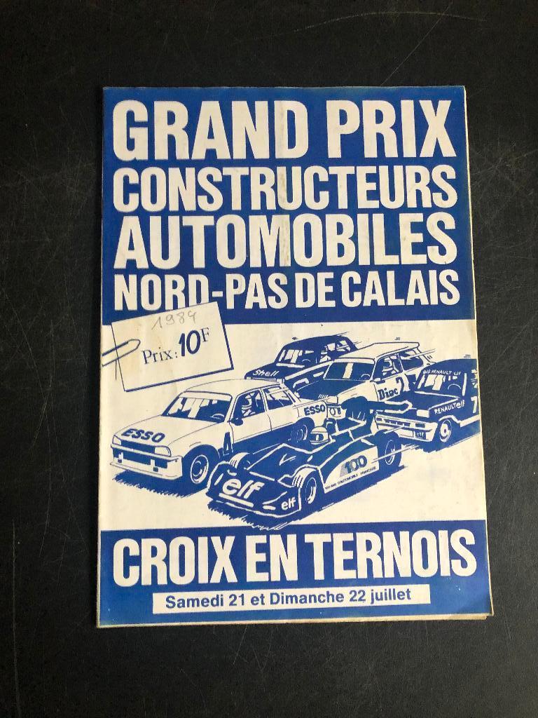 programma 1984 Grand Prix Croix en Ternois Elf Renault 5, Ophalen of Verzenden