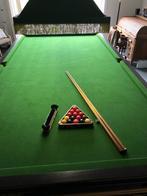 Grote snookertafel 12 ft, Sport en Fitness, Ophalen, Gebruikt, Snookertafel