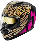 Icon ensemble casque M veste moto femme XS gants L stunt, Motoren, Ophalen of Verzenden, Overall, Icon, Dames